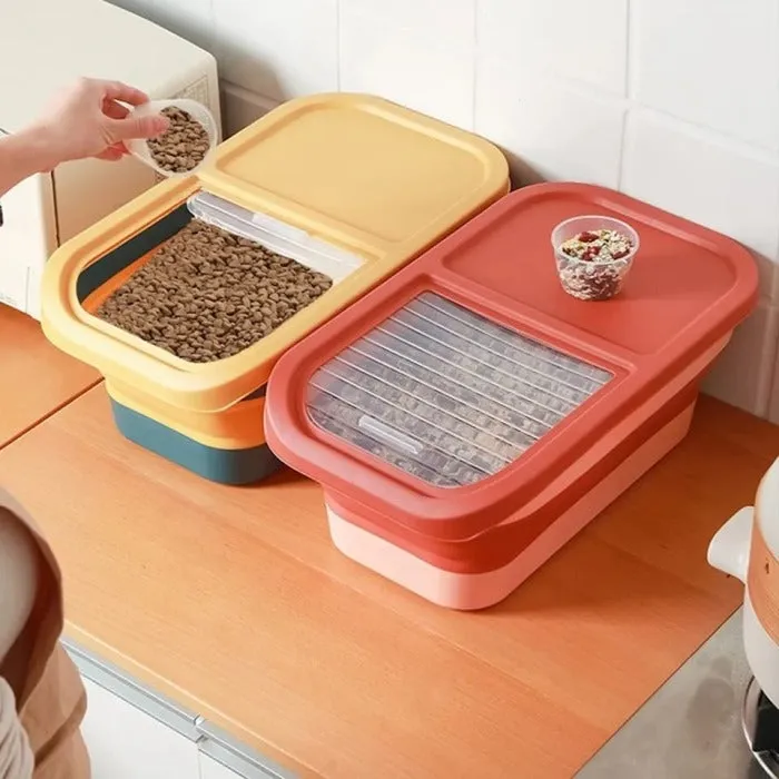 14 litres Collapsible Cereals Rice Storage Container