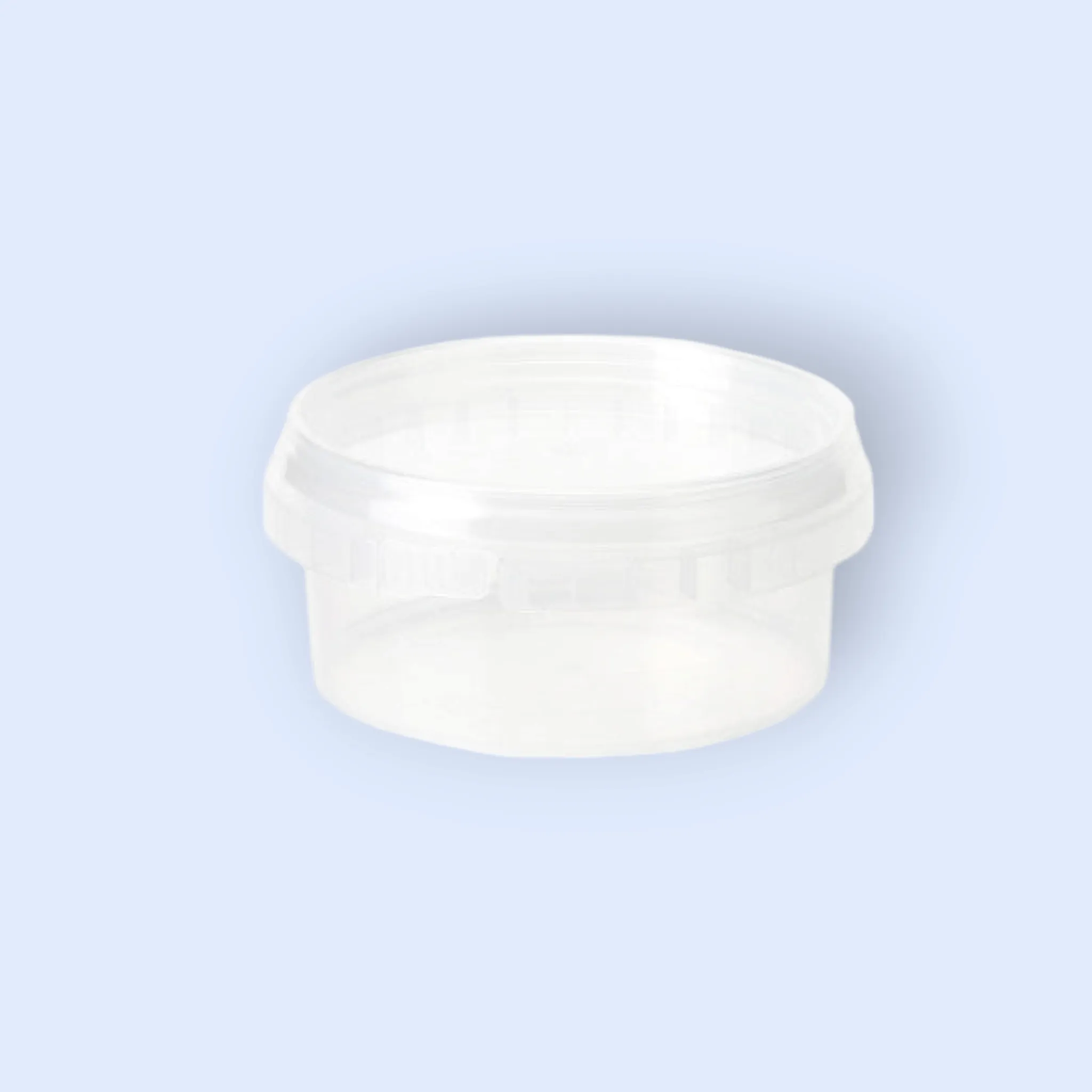 180ml PET Plastic Tub Tamper Proof with Clear Lid 10pack