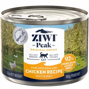 20% OFF: ZiwiPeak Chicken Grain-Free Canned Cat Food 185g