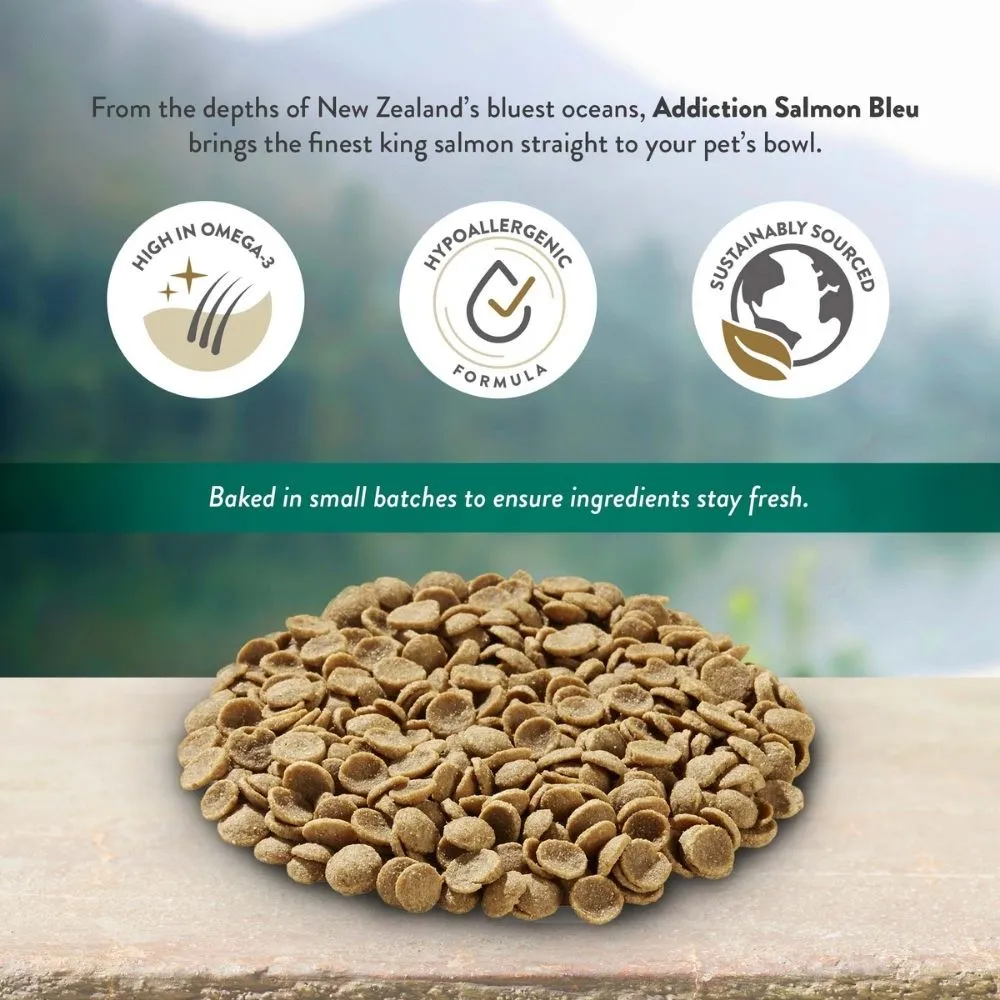 25% OFF/BUNDLE DEAL: Addiction Salmon Bleu Grain-Free Dry Dog Food