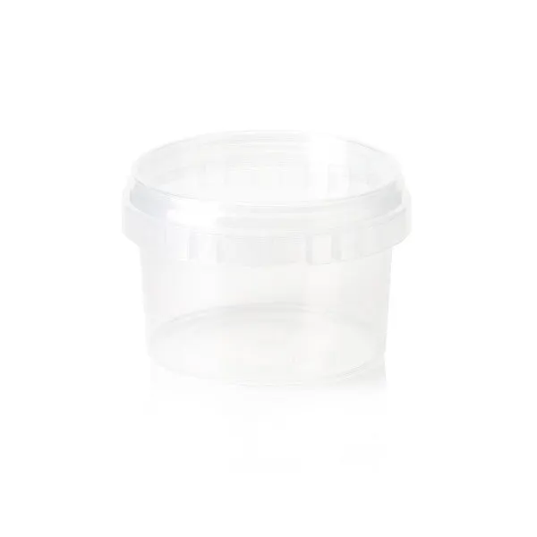 280ml PET Plastic Tub Tamper Proof with Clear Lid 10pack