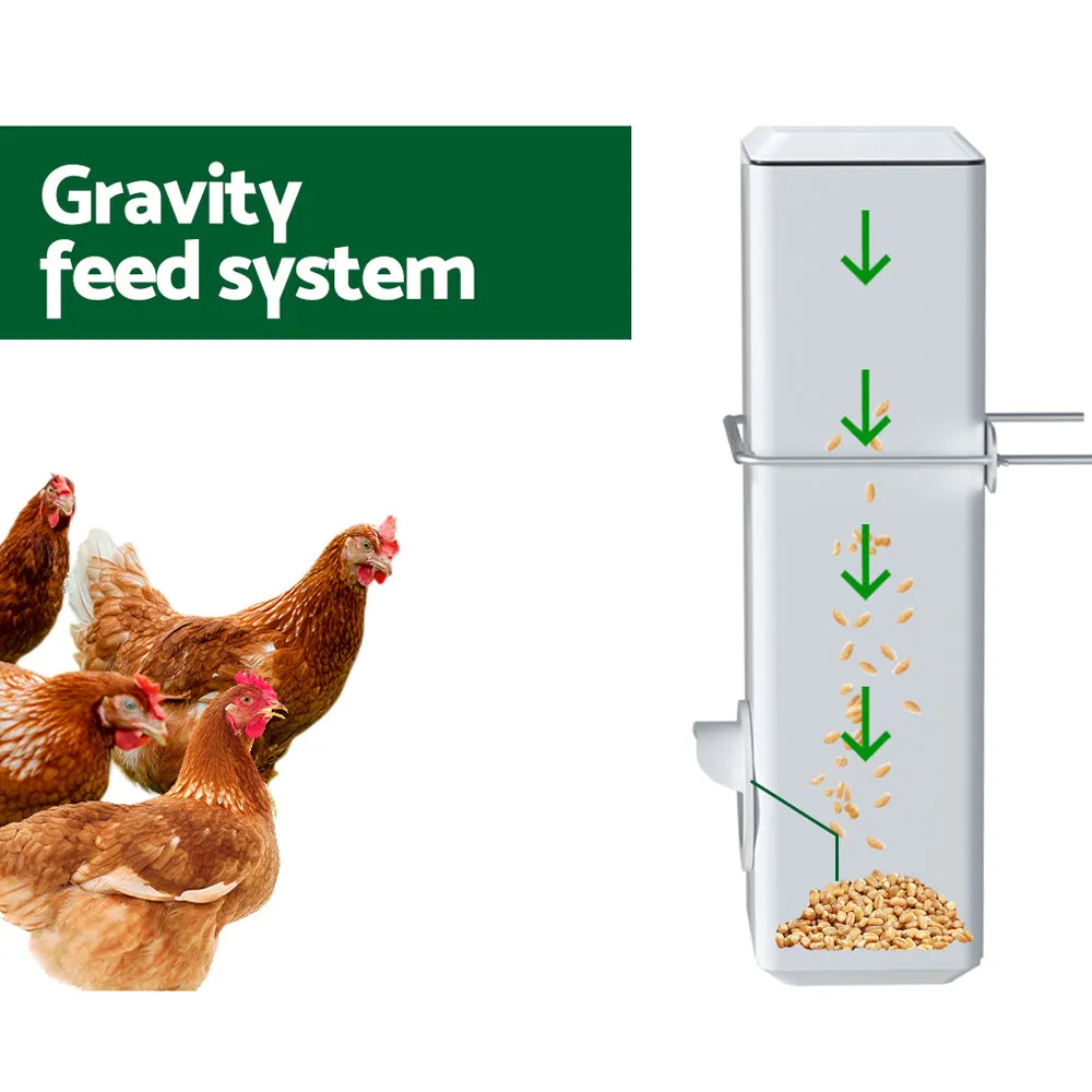 4L Automatic Chicken Feeder Water Dispenser Kit, Giantz