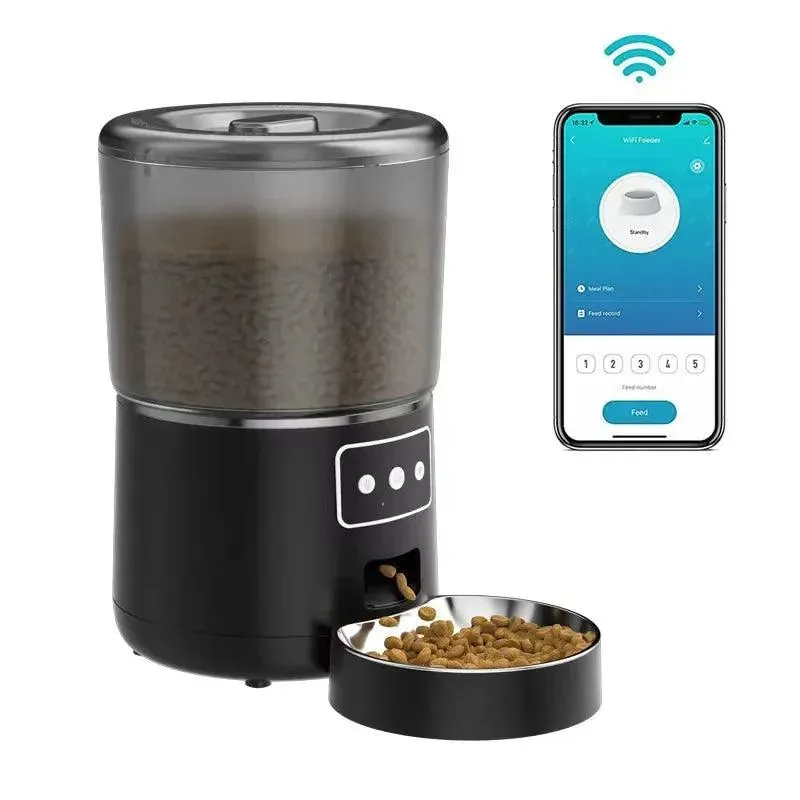 4L Smart Pet Feeder Tuya Control