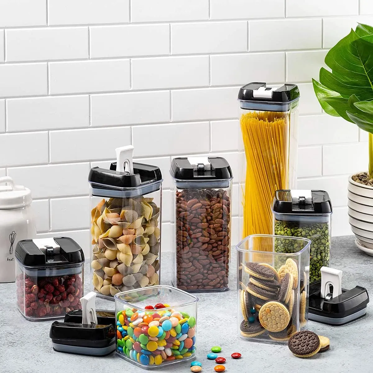 7 PCs Food Storage Container