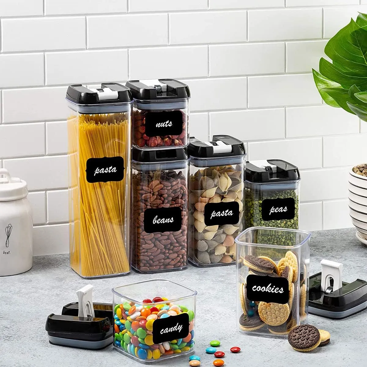 7 PCs Food Storage Container