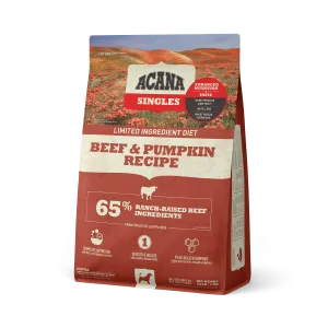 ACANA Singles Limited Ingredient Beef and Pumpkin Dry Dog Food