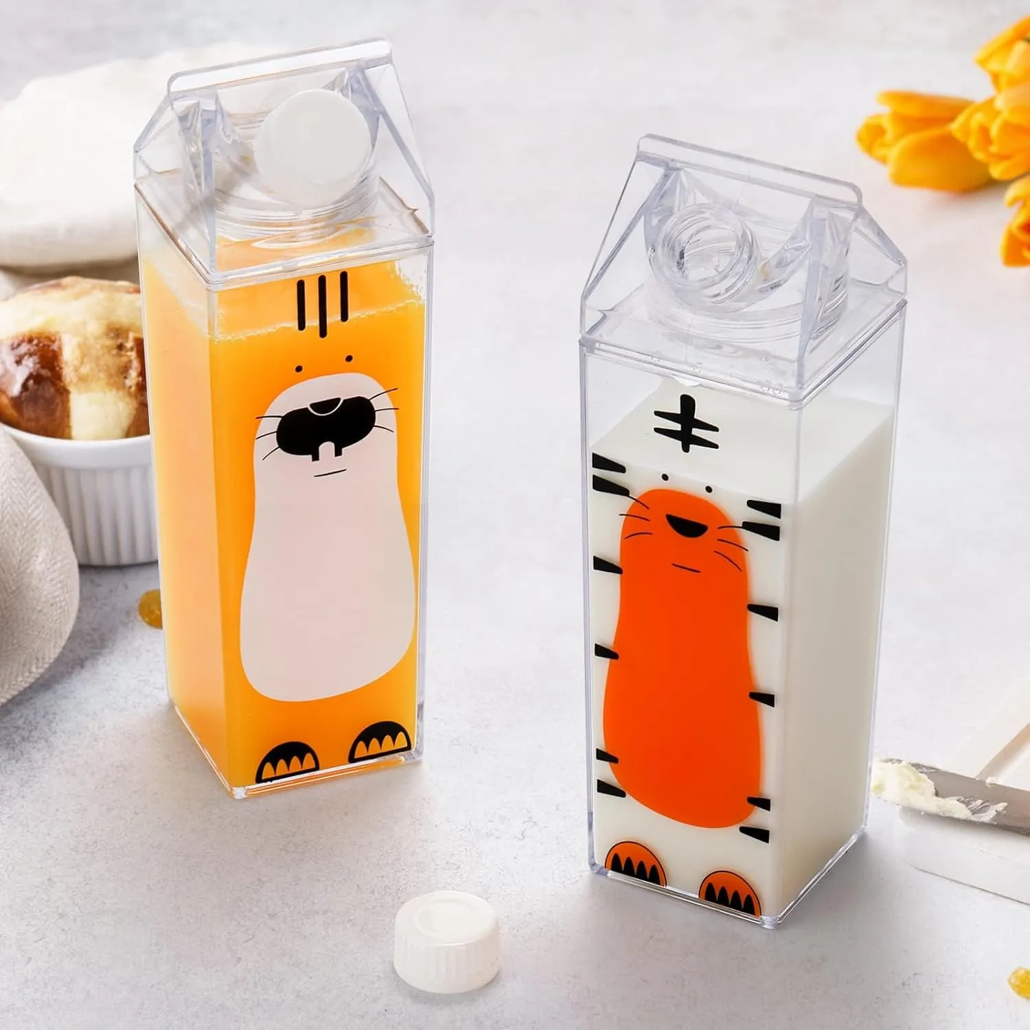 Acrylic Milk Bottle 500 ML