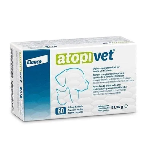 ATOPIVET hair loss in dogs, cats