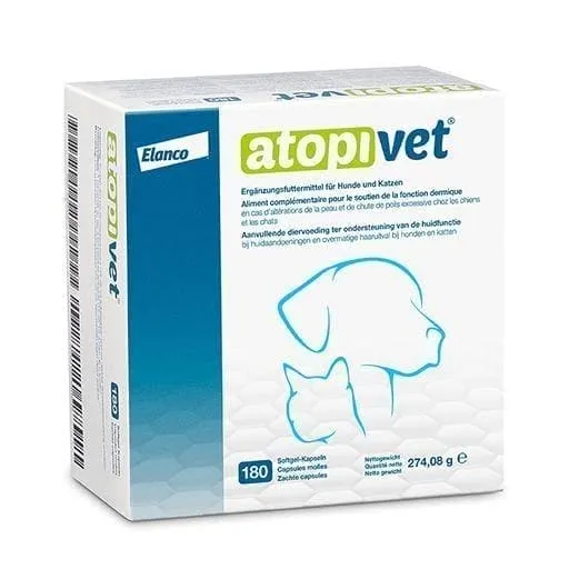 ATOPIVET hair loss in dogs, cats