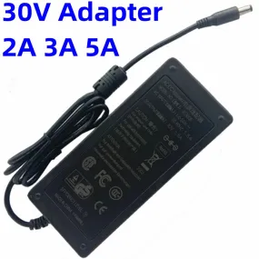 AU Plug 30V 5A 2a 3A Power Supply Adapter 31v 2A 32V 1A 4A 5A 36V 24V 25V 28V 18V 15V 48V 2A 12V 3.5a 6A 7A 10A 12.5A Power Adaptor ACDC