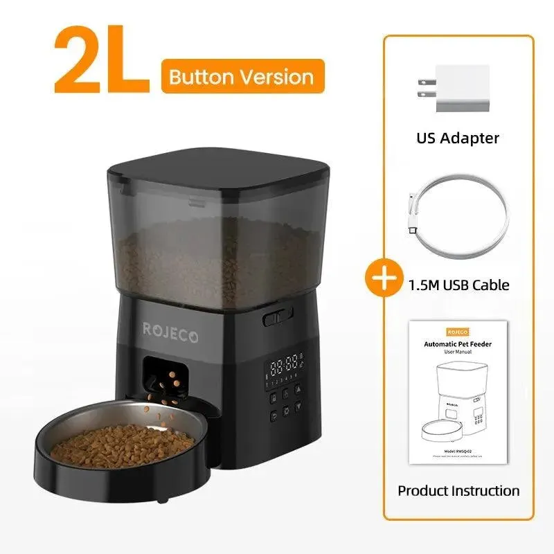 Automatic Pet Feeder Button Version