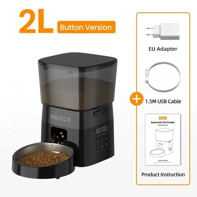 Automatic Pet Feeder Button Version