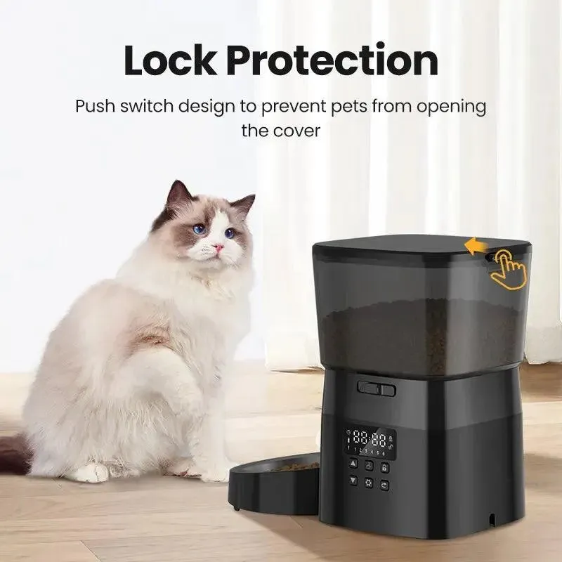 Automatic Pet Feeder Button Version