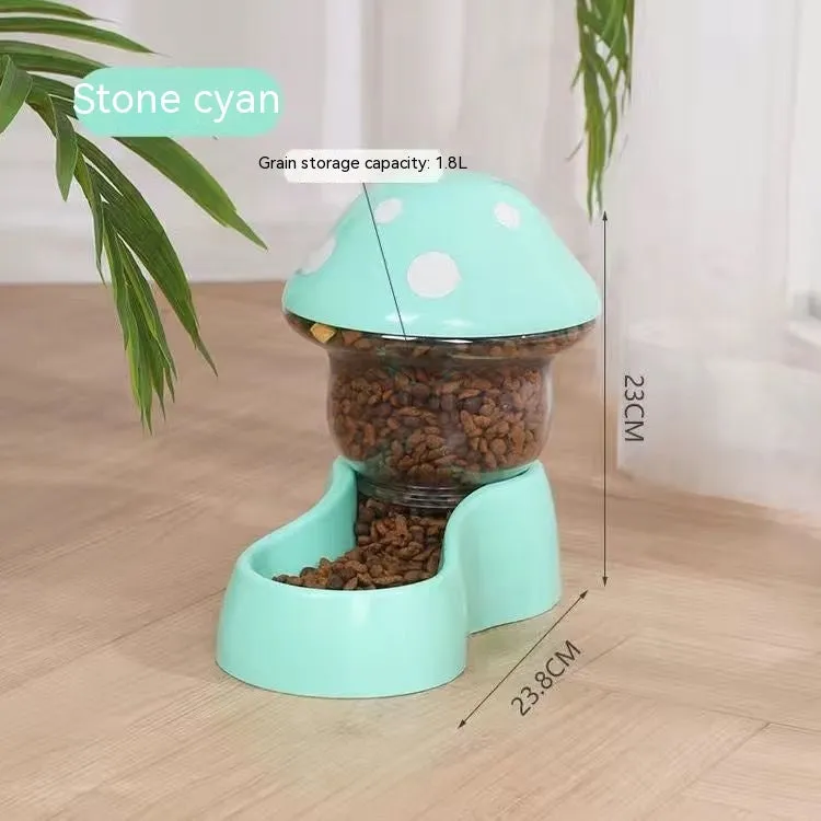 Automatic Pet Feeder Cat Rice Bowl  / Comedero automático para mascotas, cuenco de arroz para gatos