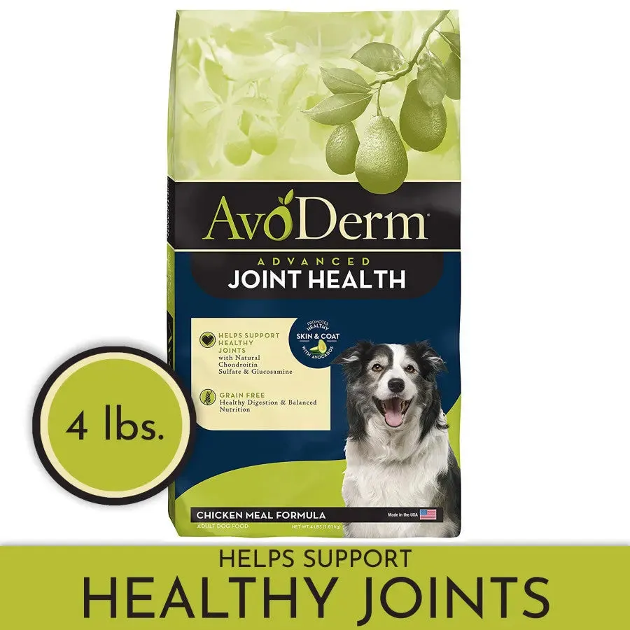 AvoDerm Joint Health Grain Free Chicken Meal Formula Dry Dog Food