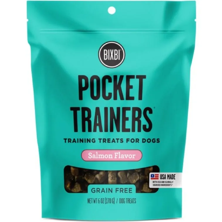 Bixbi Pocket Trainers Salmon Grain-Free Dog Treats 170g