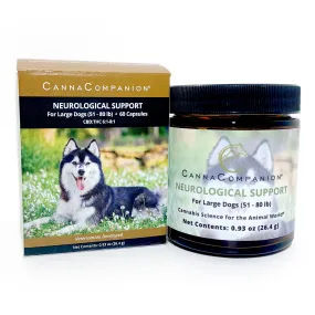 Canna Companion™ Hemp Supplement for Large Dogs 60ct - Extra Strength with NEUROLOGICAL SUPPORT