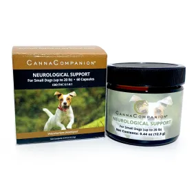 Canna Companion™ Hemp Supplement for Small Dogs - Extra Strength with additional CBDs to support neurological health