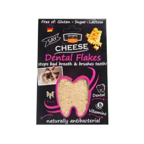 Cheese & Rice Cat Dental Flakes