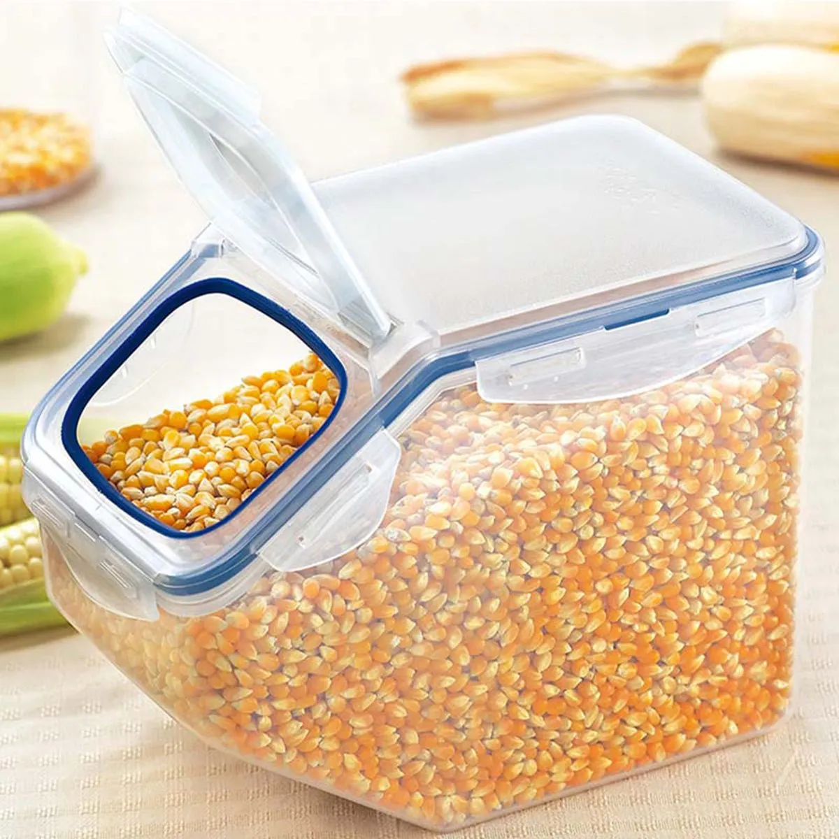 Classic 2pc Rectangular Tapered Blue Food Container Set 10L - Versatile Storage for Your Needs