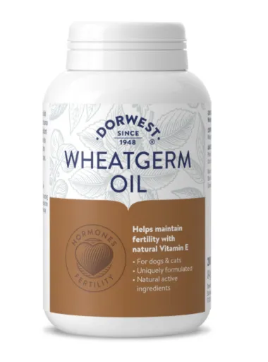 Dorwest Wheatgerm Oil Capsules for Dogs and Cats