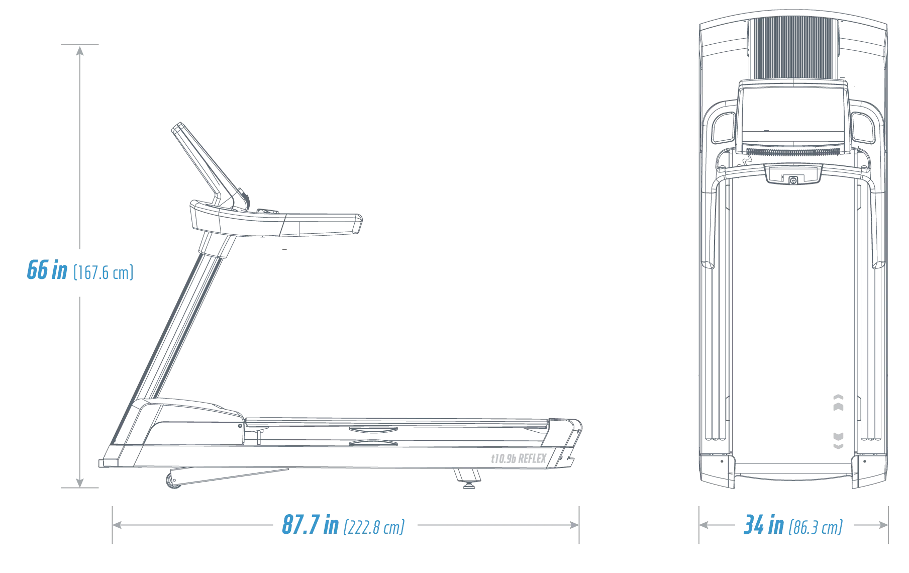 FreeMotion t10.9b Reflex Treadmill