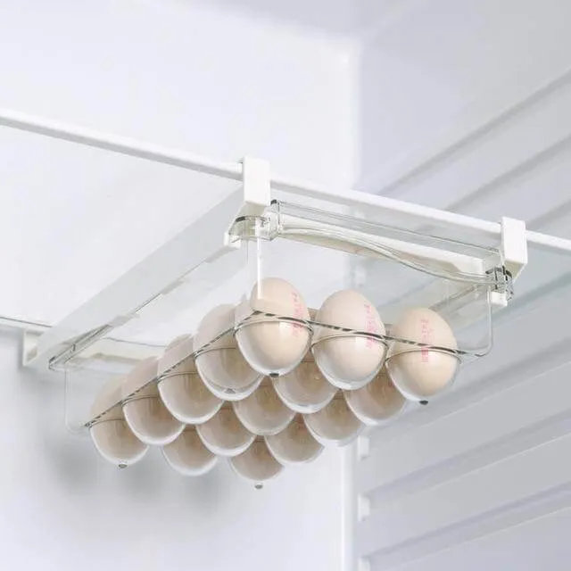 Fridge Organizer Under Shelf Drawer Box