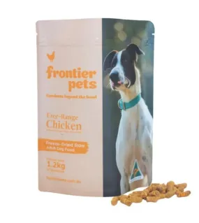 Frontier Pets Freeze Dried Raw Dog Food (Free-Range Chicken)