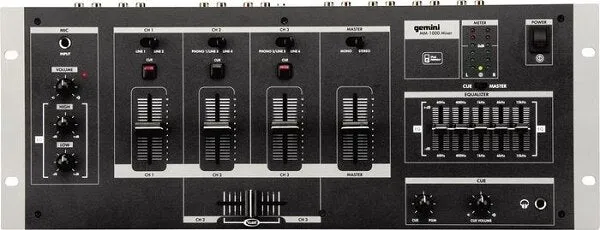 Gemini MM-1000 4-Channel DJ Mixer - Showroom Model