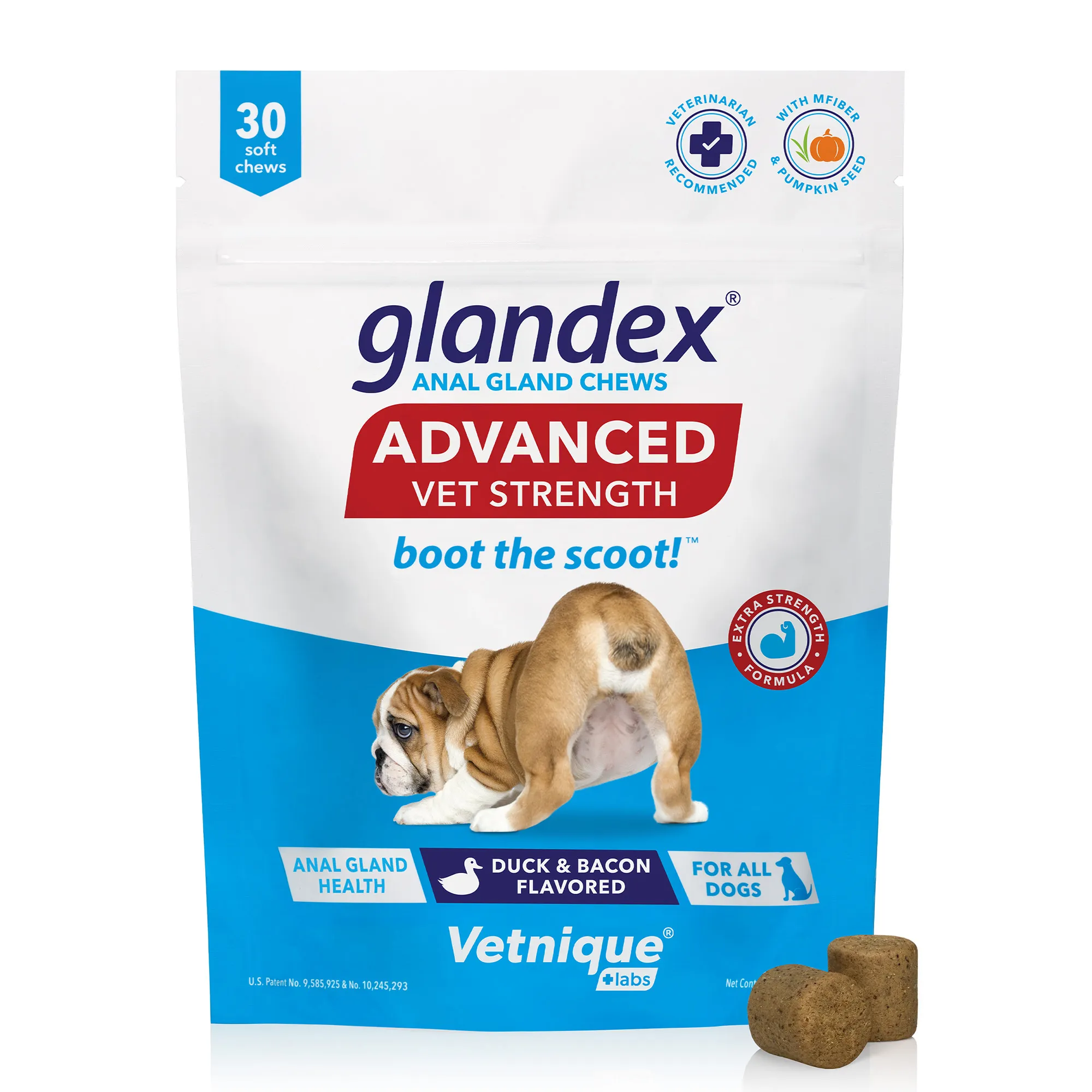 Glandex® Advanced Medicated Anal Gland Chews for Dogs