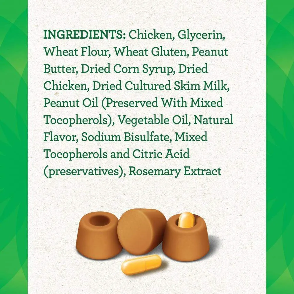 Greenies Canine Pill Pockets - Peanut Butter Formula For Capsules