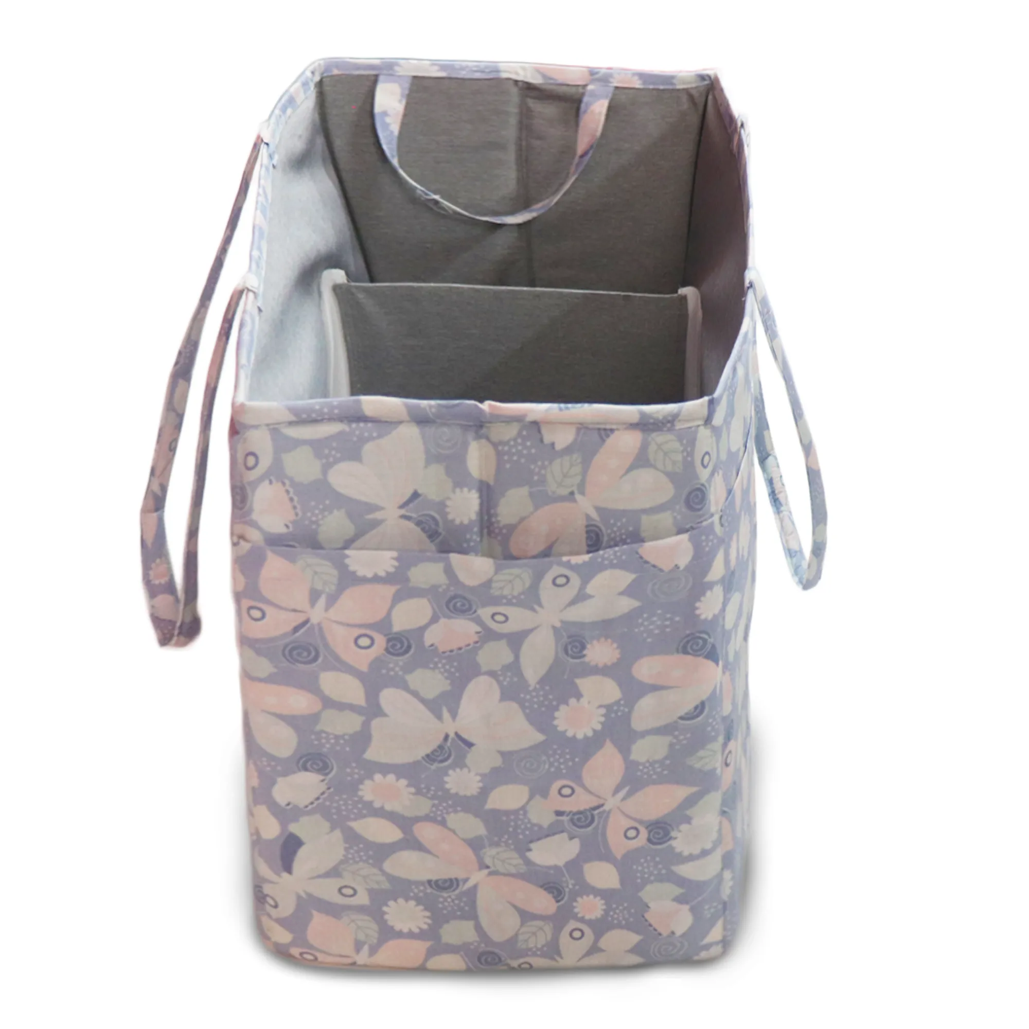 Grey Butterfly Storage Bag