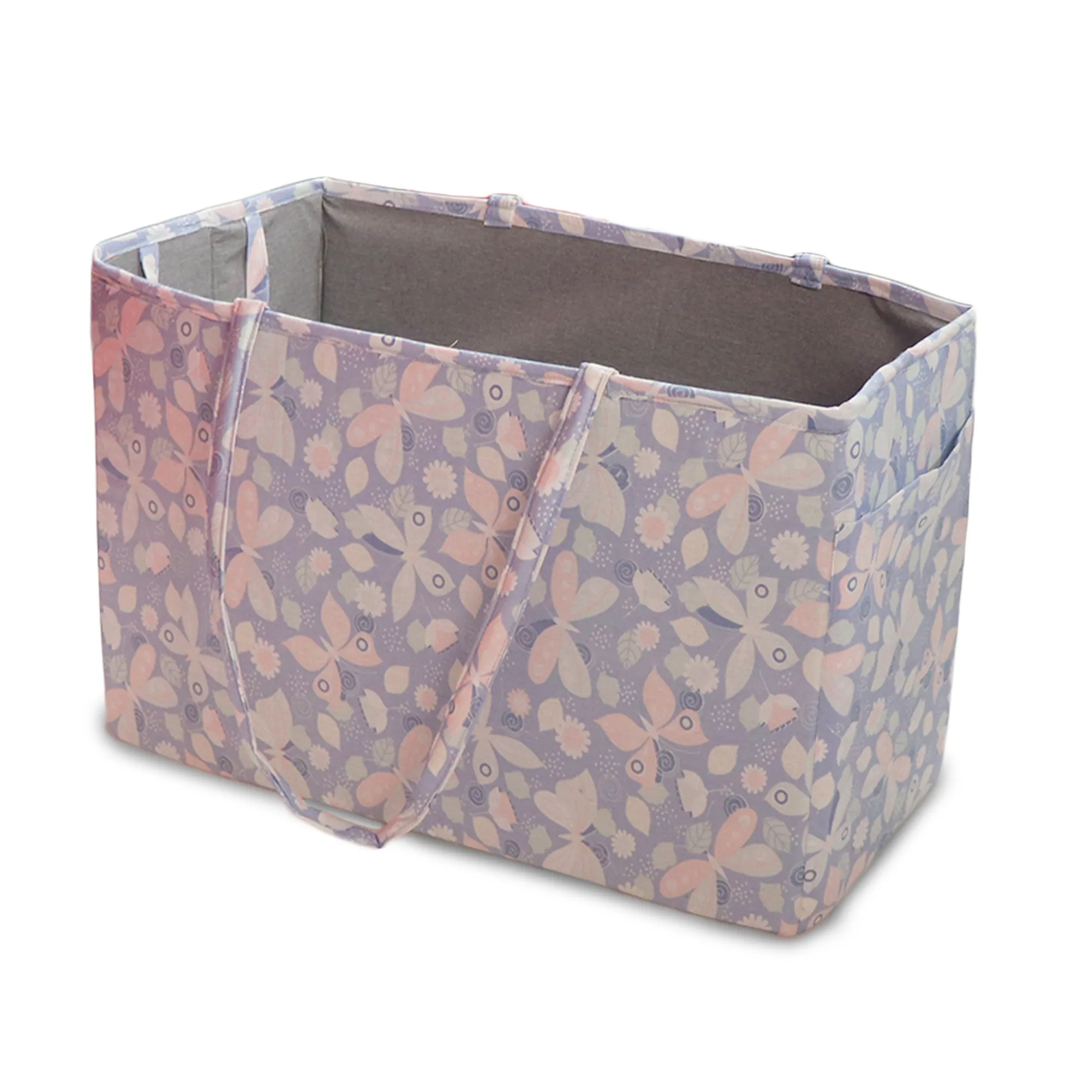 Grey Butterfly Storage Bag