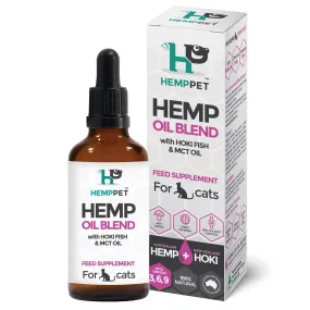 HempPet Hemp Oil Blend Supplement for Cats 100ml