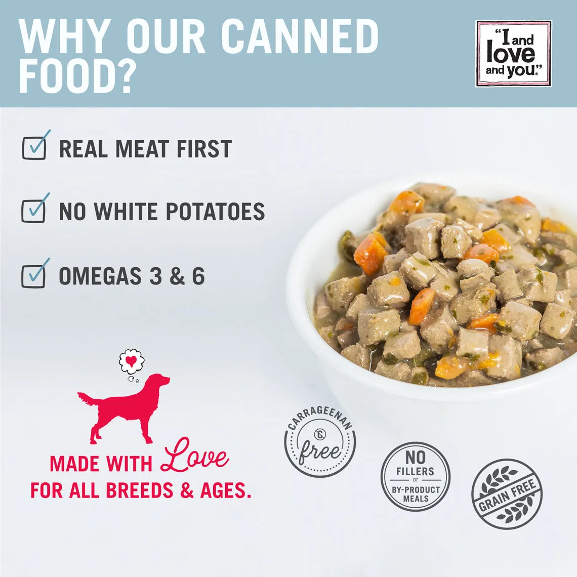 I and love and you Stew Canned Dog Food