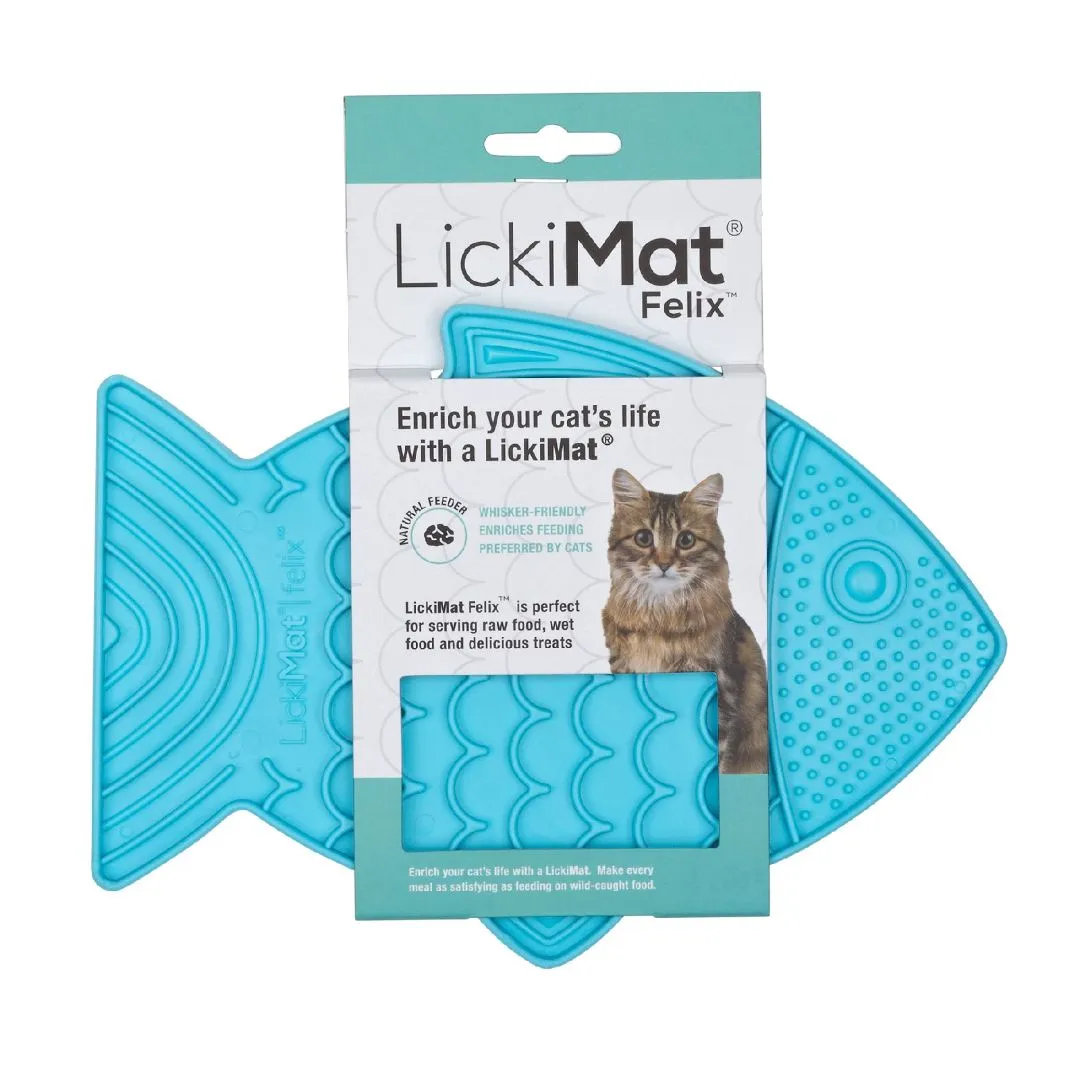 LickiMat Cat Classic Casper Slow Down Feeder/Mat