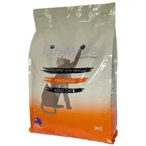 LifeWise Kangaroo with Lamb Dry Cat Food 9kg