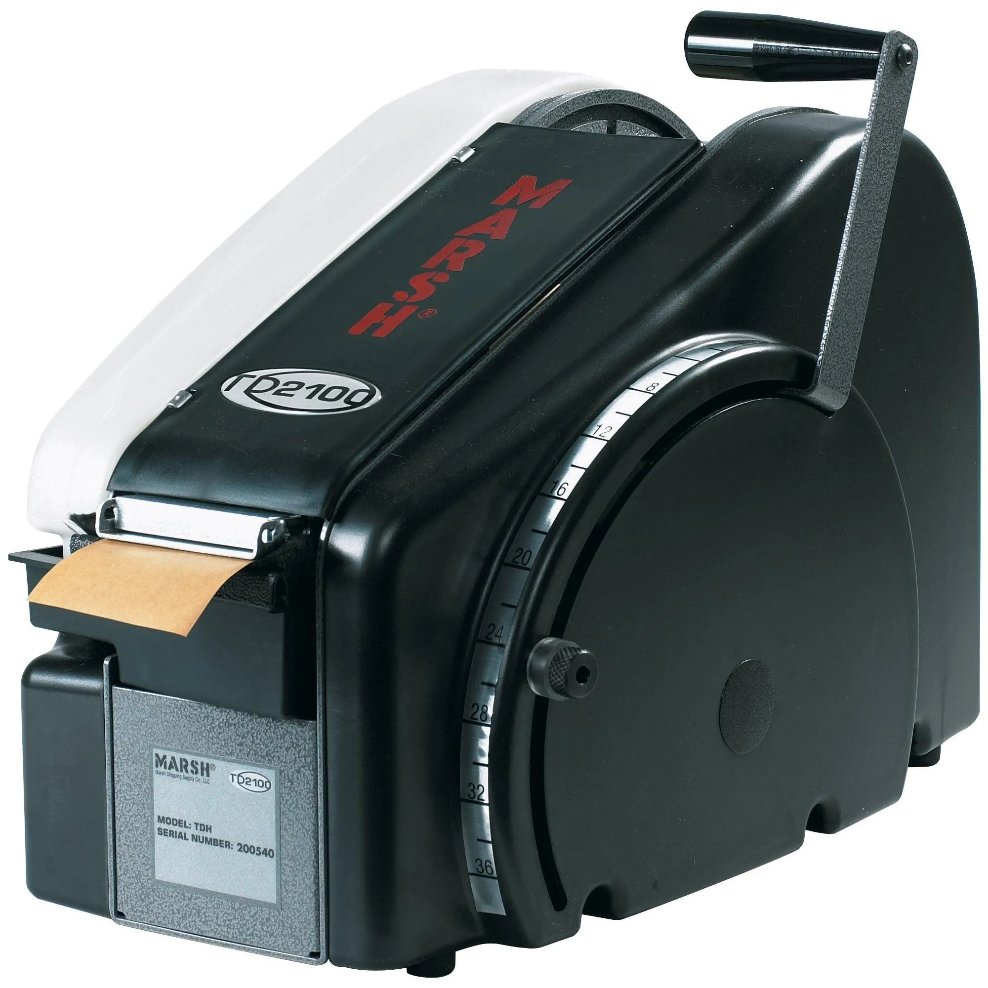 Marsh® TD2100 Manual w/Heater Paper Gum Tape Dispenser