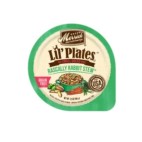 Merrick Lil Plates Grain Free Rascally Rabbit Stew Wet Dog Food