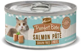 Merrick Purrfect Bistro Grain-Free Salmon Pate Canned Cat Food 156g