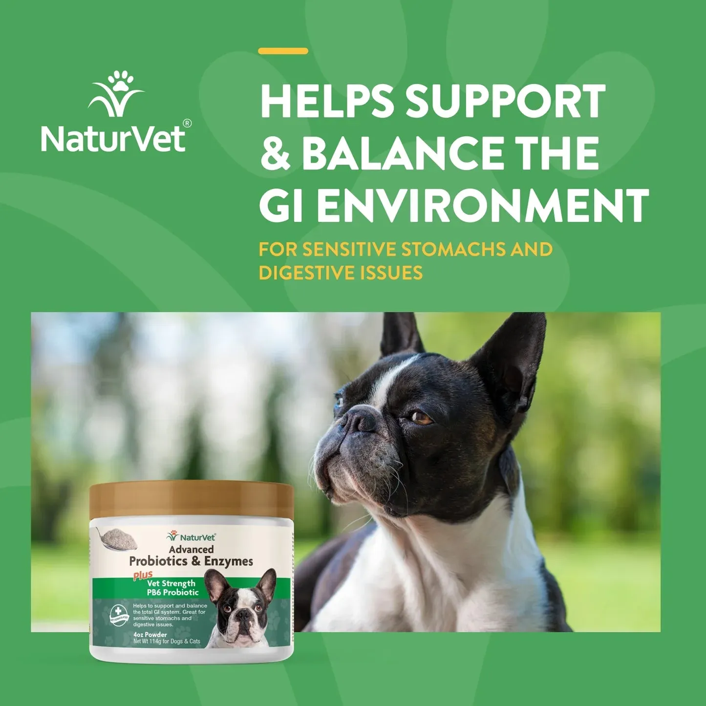 NaturVet Advanced Probiotics & Enzymes   PB6 Powder