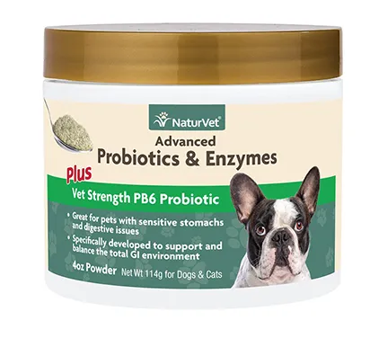 NaturVet Advanced Probiotics & Enzymes   PB6 Powder