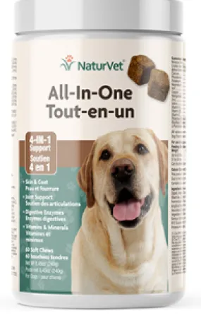 NaturVet All-in-One Support Dogs 4-in-1