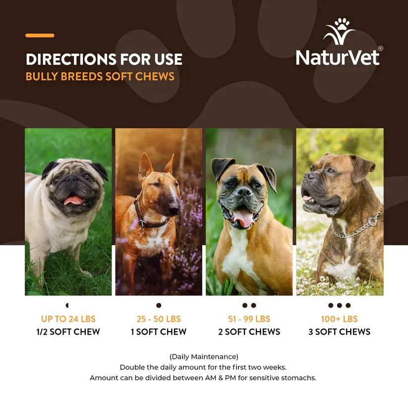 Naturvet Breed Specific Bully Breed Dogs (50 Count)