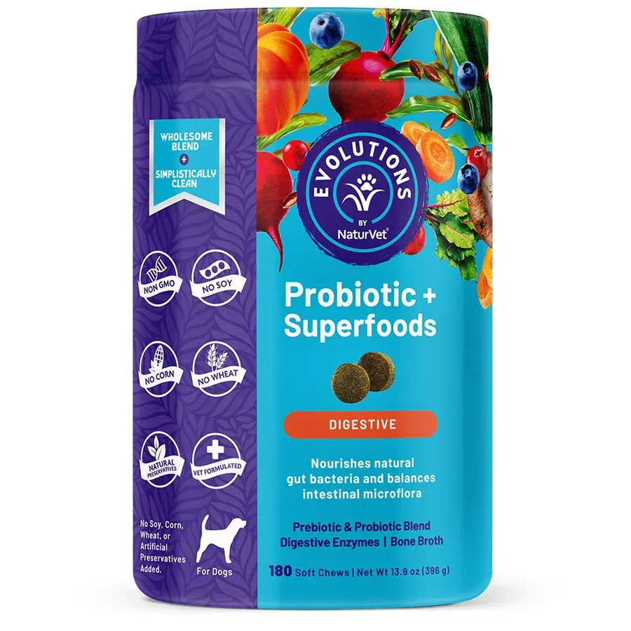 NaturVet Evolutions Probiotic   Superfoods (Digestive)