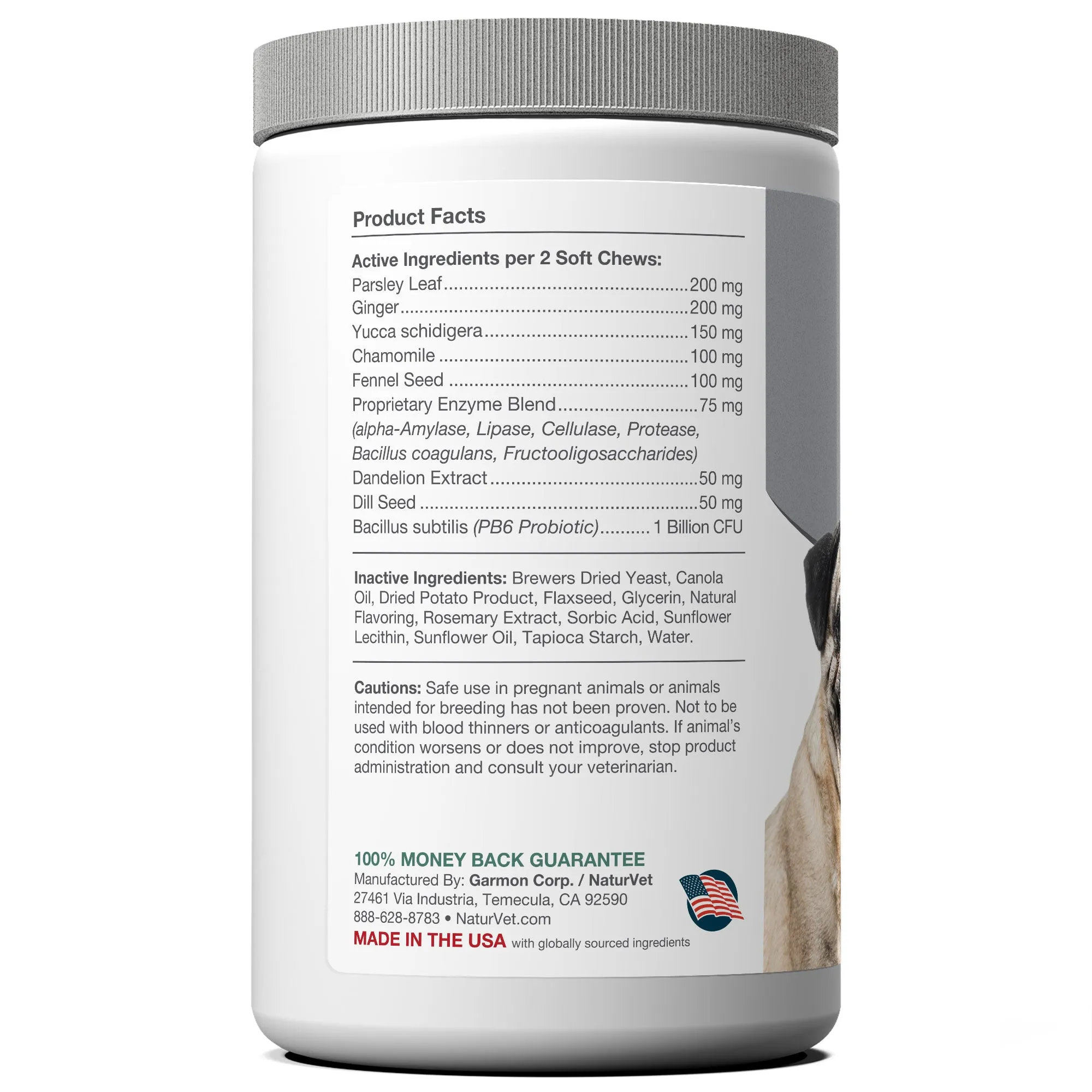 NaturVet Senior Advanced Intestinal Support