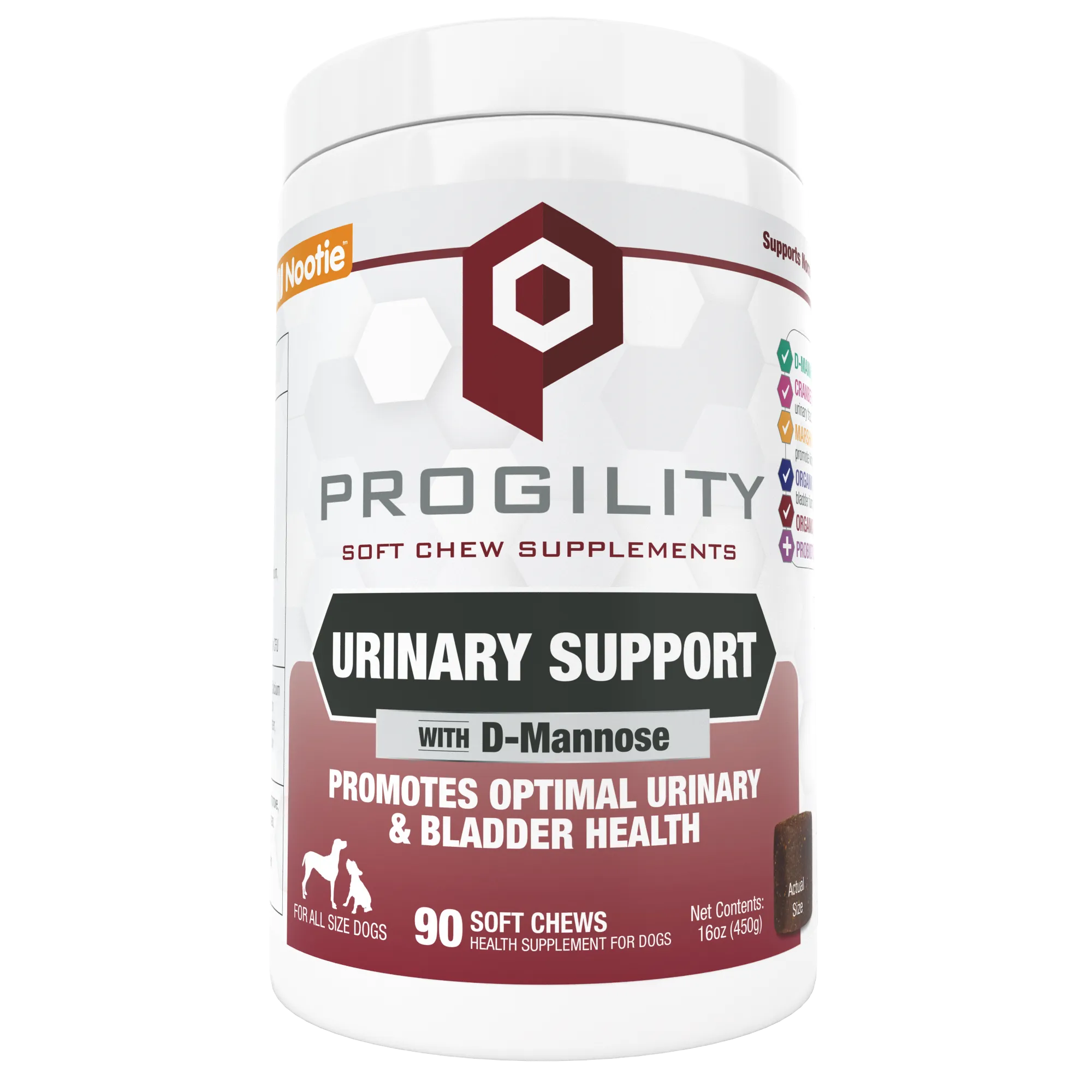 Nootie Progility Urinary Support Soft Chew Health Supplement For Dogs