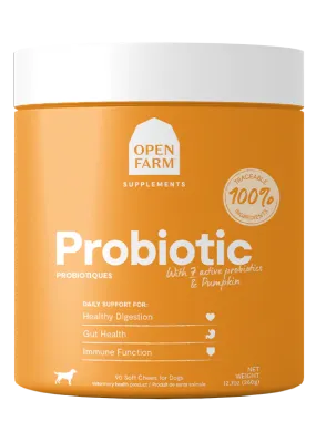 Open Farm Probiotic for Dogs 90 soft chews