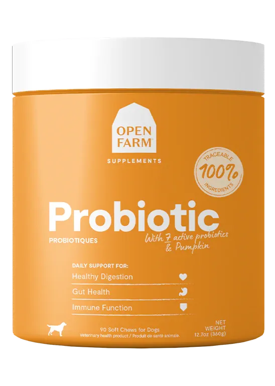 Open Farm Probiotic for Dogs 90 soft chews