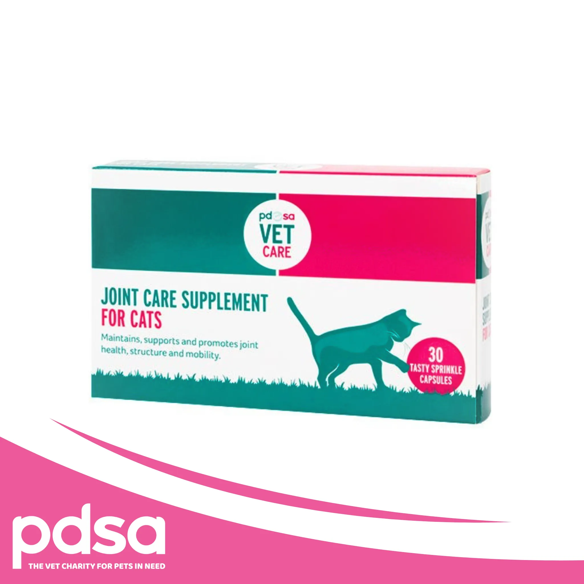 PDSA Vet Care | Joint Care Cats - 60 capsules